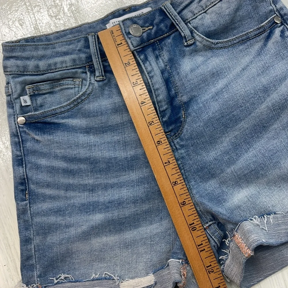 Judy Blue High Waist Rolled Denim Shorts Sz S